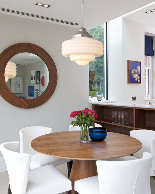 Elegant Glass Pendant Lighting for Kitchen Island – 53 cm Iron Design, Warm 3000K Light 4