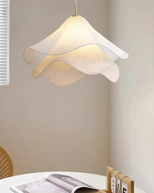 Floral Pendant Lamp – Adjustable Kitchen Pendant Lighting with 5W LED, Warm Light 6