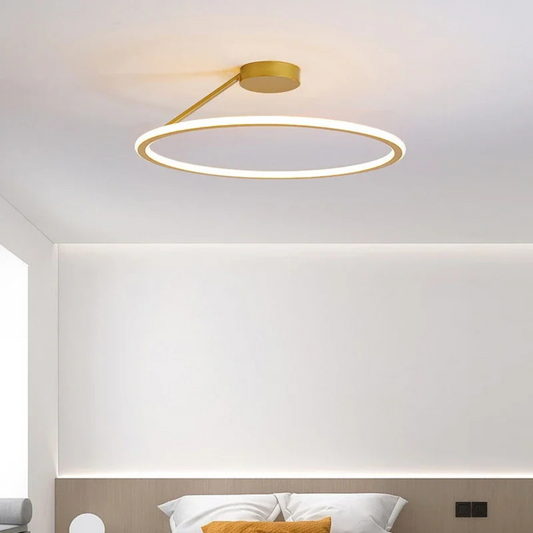 LED Flush Mount Ceiling Light Fixture with Remote Control – Modern Design 40/50/60 CM 2