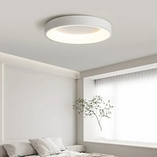 Modern LED Flush Mount Ceiling Light Fixture – Round Design for Any Room 1