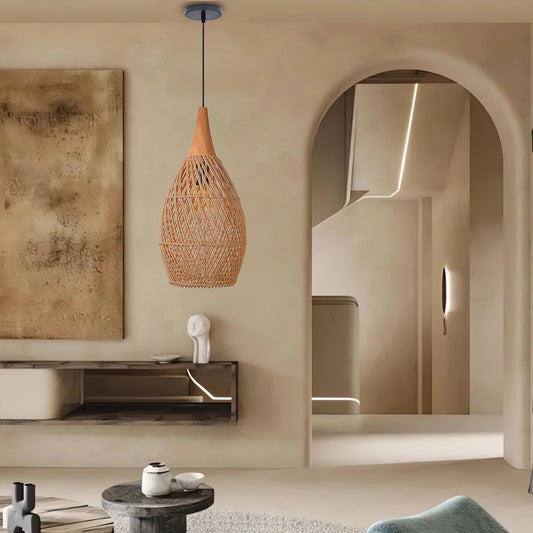 Aquaflare | Rattan Pendant Light – Eco-Friendly Design for Kitchen and Home 0