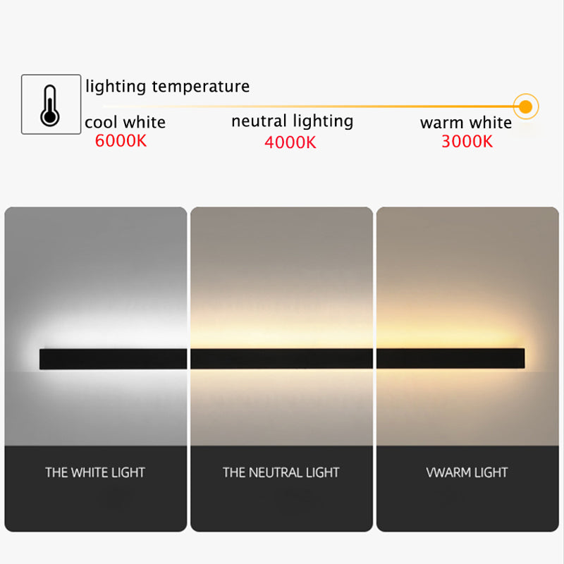 Minimalist Waterproof Outdoor Wall Lamp - Modern Exterior Wall Lights for Garden and Terrace 4