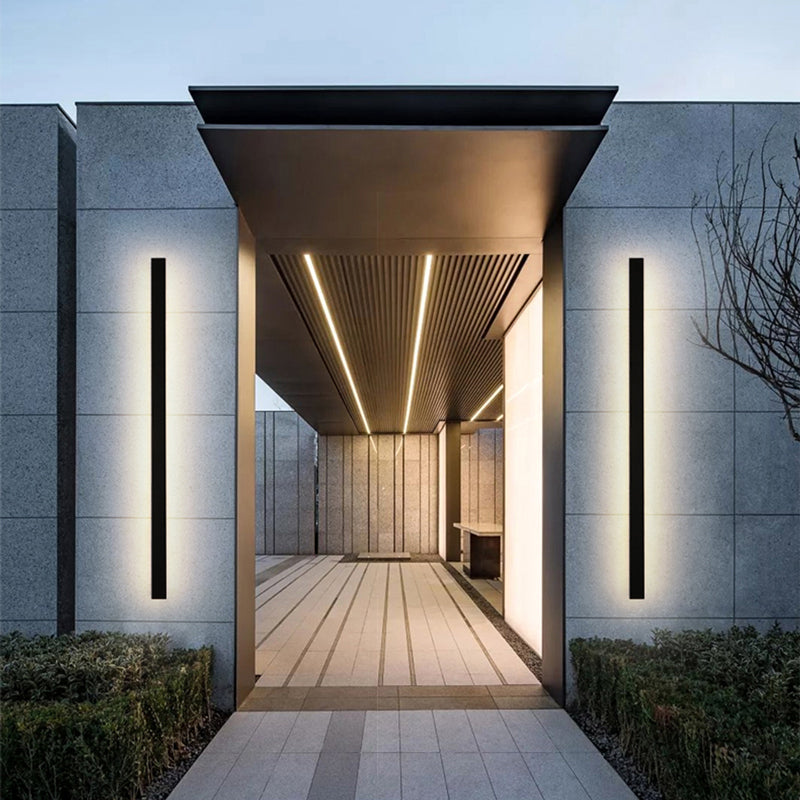 Minimalist Waterproof Outdoor Wall Lamp - Modern Exterior Wall Lights for Garden and Terrace 8
