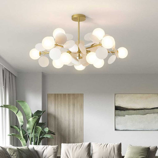 Opalina | Modern Chandelier – Artistic Design with Colorful Lights 6