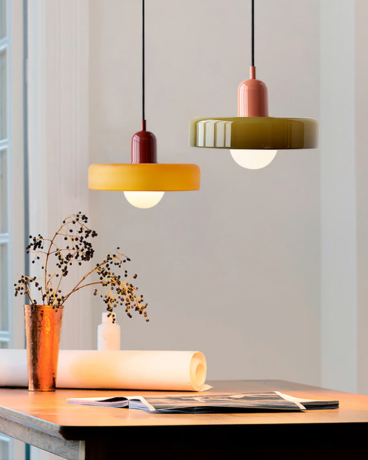 Minimalist Glass Pendant Lamp for Kitchen Pendant Lighting – 25cm & 30cm 6
