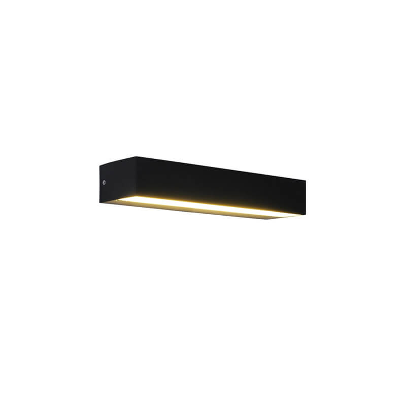 Black Outdoor Wall Light – Waterproof LED Modern Lantern for Exterior Spaces 2