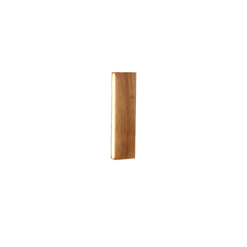 Minimalist Wooden LED Wall Sconce – Energy Efficient Wall Lamp for Modern Spaces 1