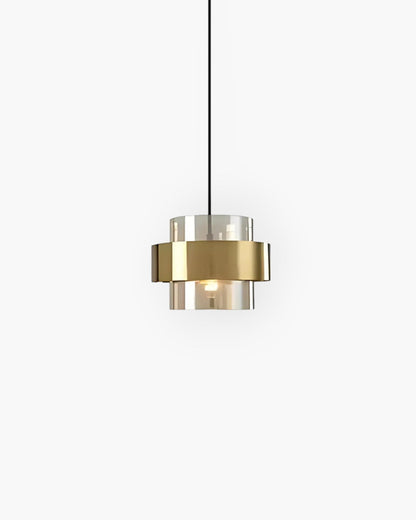 Variant image for Industrial Glass Pendant Lamp with Adjustable Height for Kitchen and Dining Lighting-2