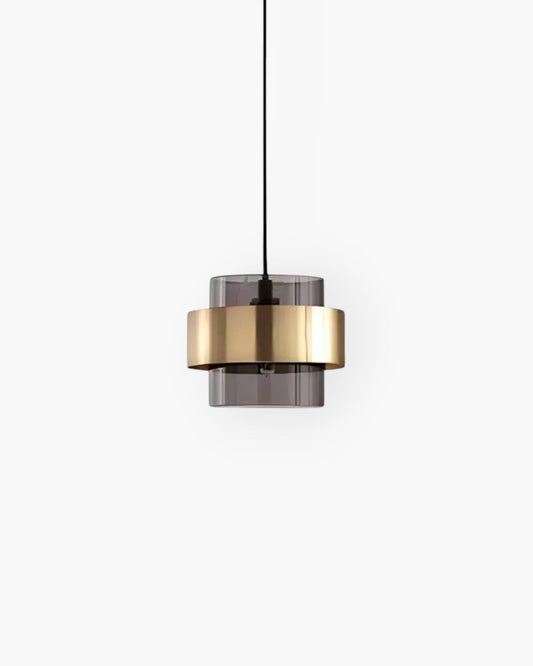 Industrial Glass Pendant Lamp with Adjustable Height for Kitchen and Dining Lighting 1