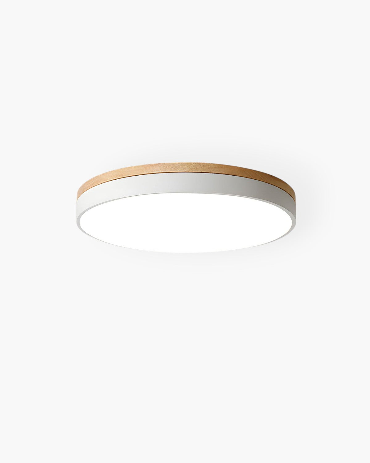 Variant image for Nature-Inspired Flush Mount Ceiling Light with Oak Accents – LED, 30/40 cm-2