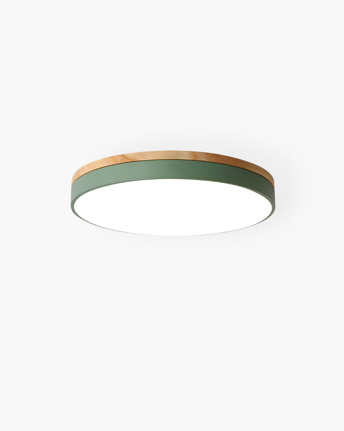 Variant image for Nature-Inspired Flush Mount Ceiling Light with Oak Accents – LED, 30/40 cm-3