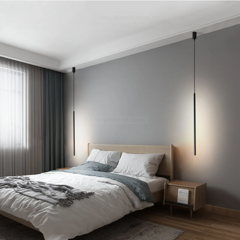Minimalist LED Pendant Light – Modern Kitchen Pendant Lighting with Aluminum Frame 5
