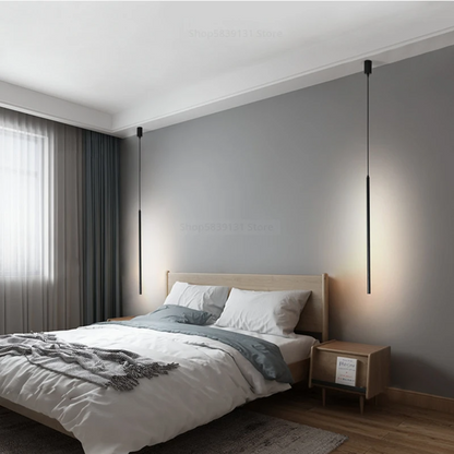 Minimalist LED Pendant Light – Modern Kitchen Pendant Lighting with Aluminum Frame 5