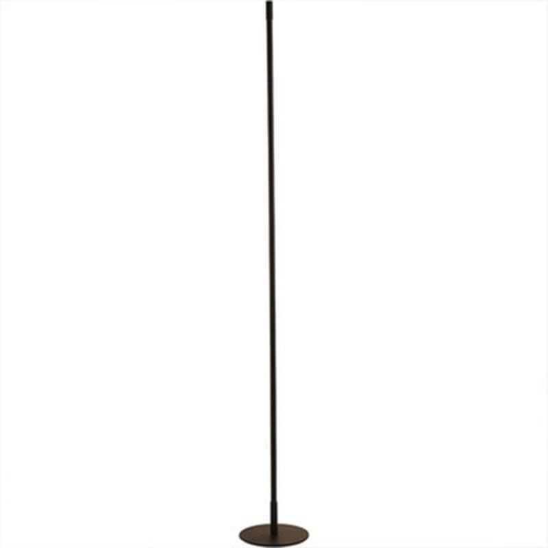 Modern Black Floor Lamp with Dimmable LED Light and Remote Control for Living Room 42