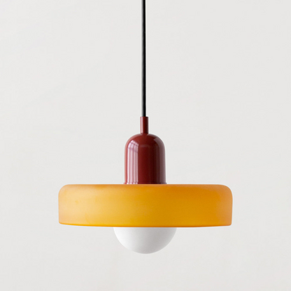 Variant image for Modern Glass Pendant Ceiling Light with Adjustable Height for Dining Room – Soft Ambient Illumination-23