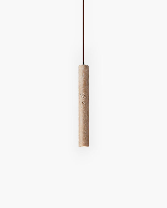 Minimalist Travertine Pendant Lamp – Japandi Pendant Lighting for Elegant Spaces 1