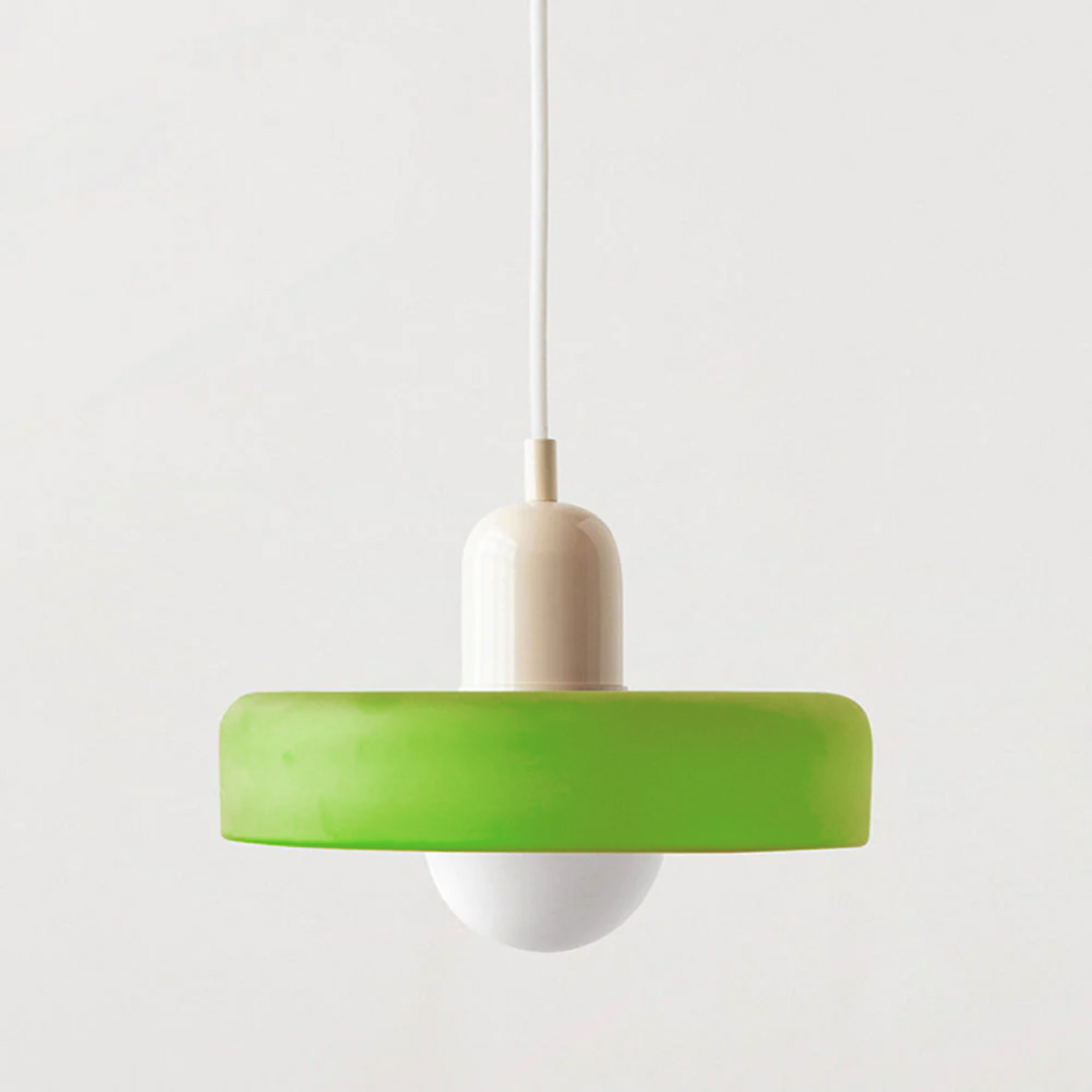 Variant image for Modern Glass Pendant Ceiling Light with Adjustable Height for Dining Room – Soft Ambient Illumination-19