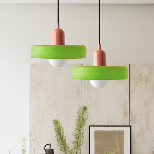 Variant image for Modern Glass Pendant Ceiling Light with Adjustable Height for Dining Room – Soft Ambient Illumination-13