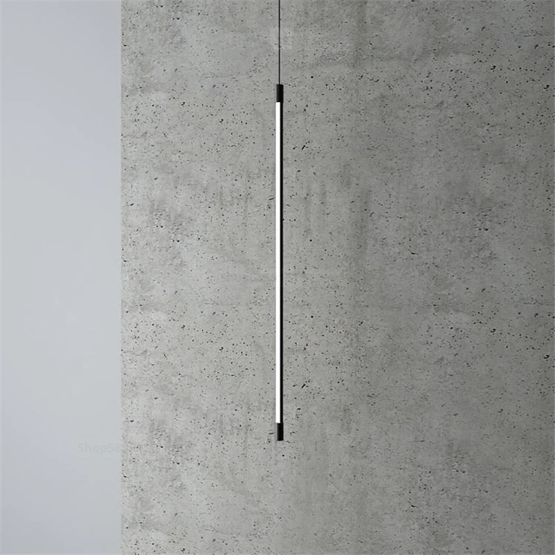 Minimalist LED Pendant Light – Modern Kitchen Pendant Lighting with Aluminum Frame 3