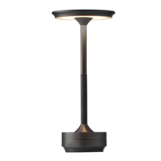 Variant image for Cordless LED Table Lamp with Touch Dimming – Modern UFO Design in Gold, Silver, Black-3