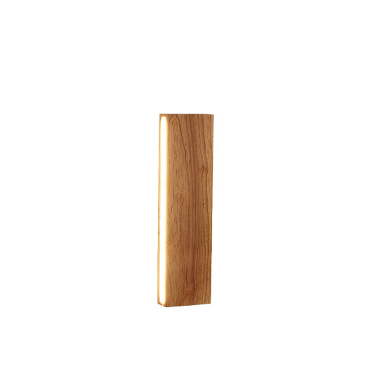Minimalist Wooden LED Wall Sconce – Energy Efficient Wall Lamp for Modern Spaces 2