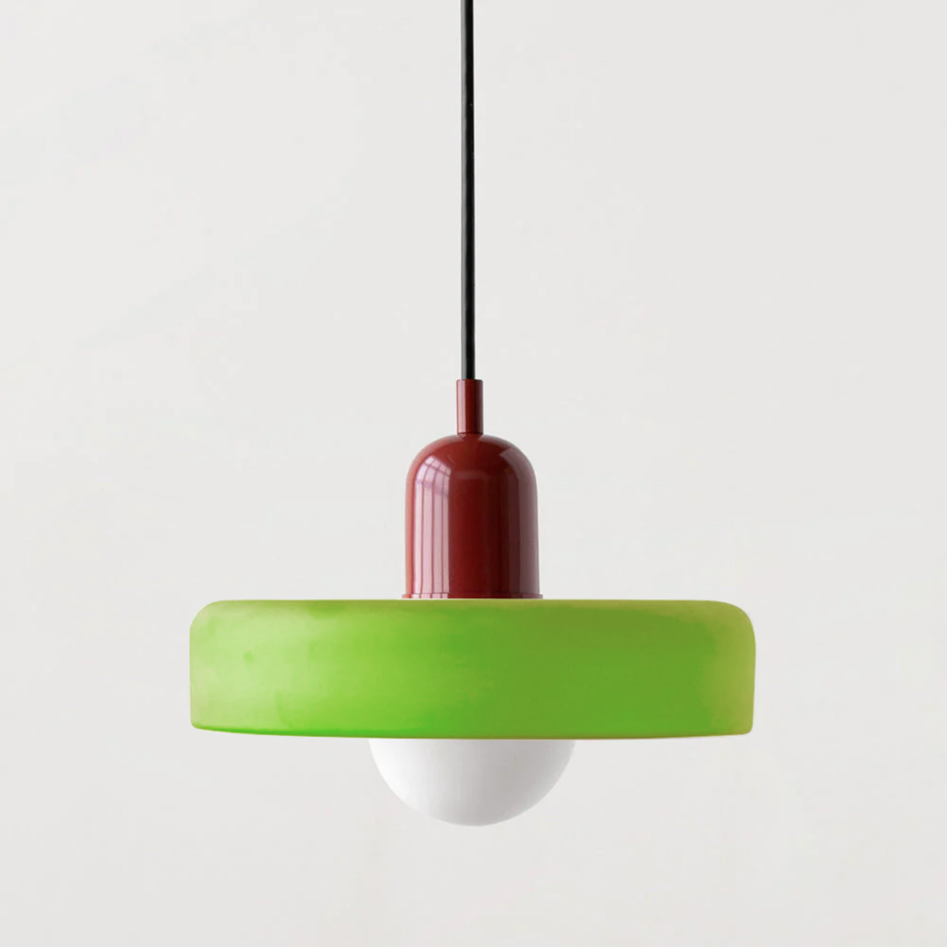 Variant image for Modern Glass Pendant Ceiling Light with Adjustable Height for Dining Room – Soft Ambient Illumination-11