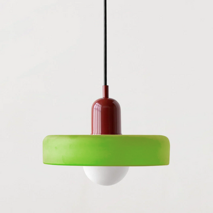 Variant image for Modern Glass Pendant Ceiling Light with Adjustable Height for Dining Room – Soft Ambient Illumination-11