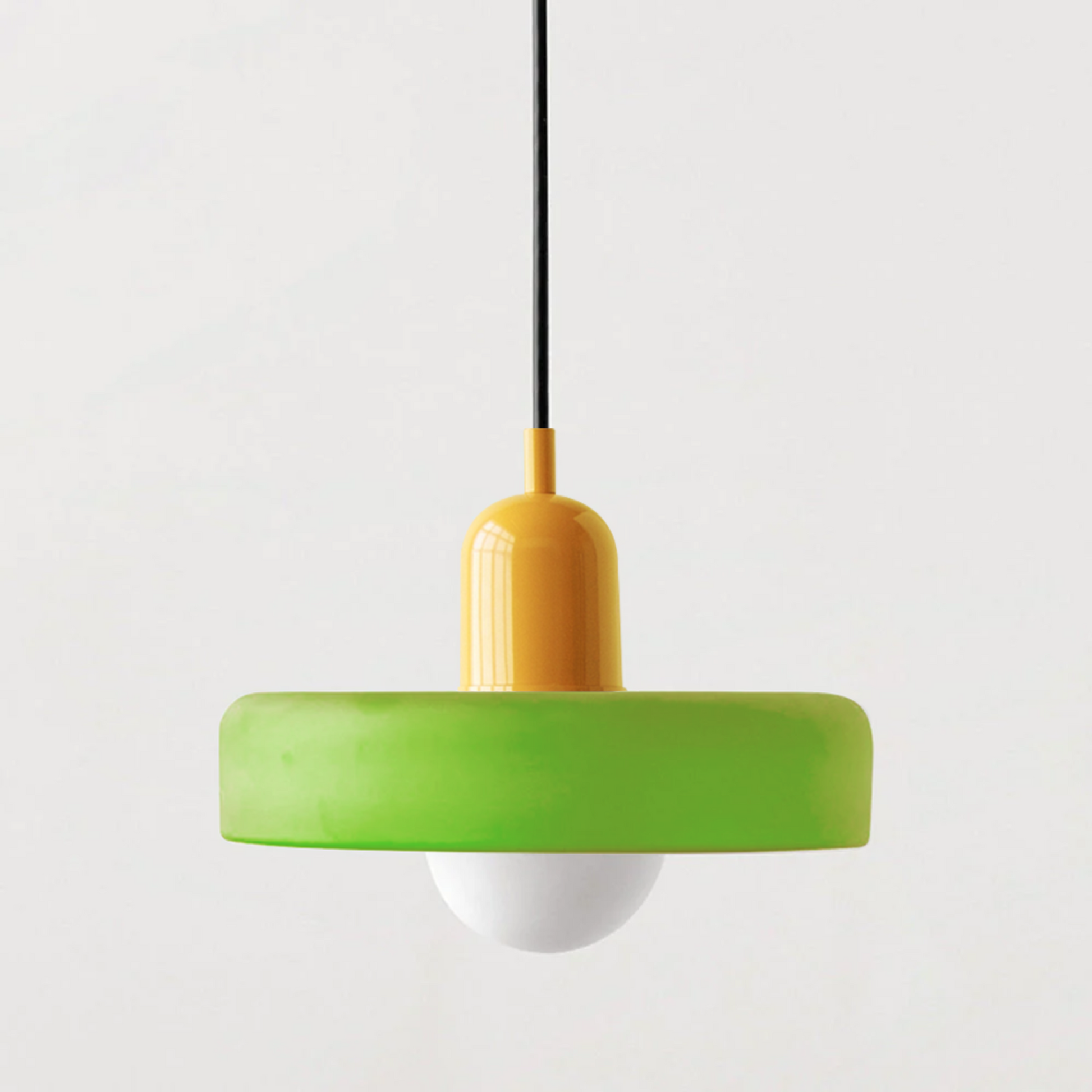 Variant image for Modern Glass Pendant Ceiling Light with Adjustable Height for Dining Room – Soft Ambient Illumination-21