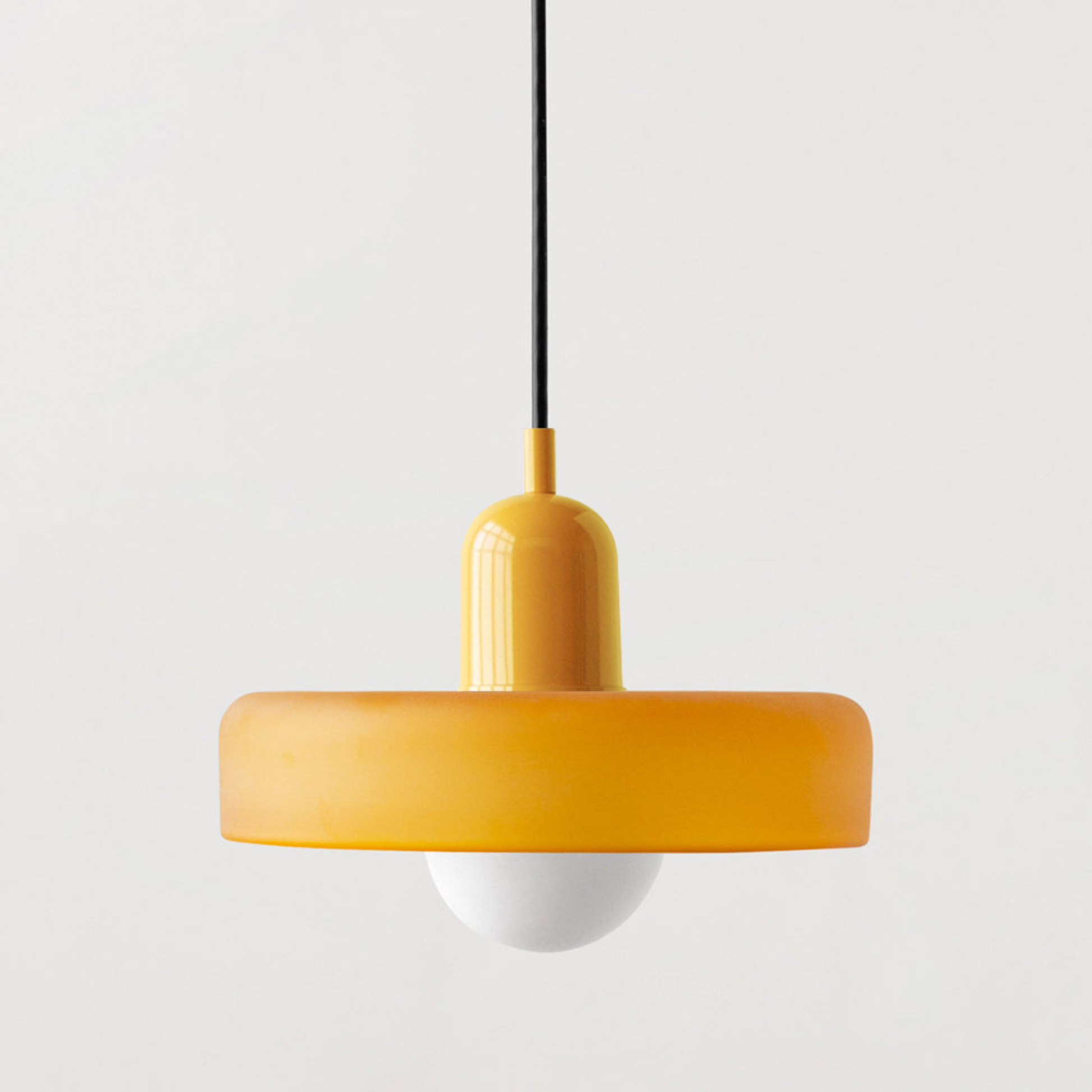 Variant image for Modern Glass Pendant Ceiling Light with Adjustable Height for Dining Room – Soft Ambient Illumination-33