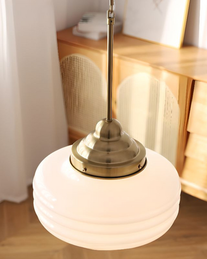Elegant Glass Pendant Lighting for Kitchen Island – 53 cm Iron Design, Warm 3000K Light 6