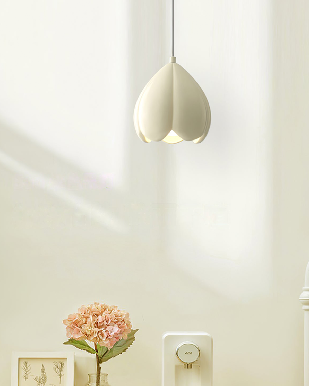 Elegant Bloom Pendant Lamp – Floral Design with Adjustable Light Settings for Kitchen and Living Room 4