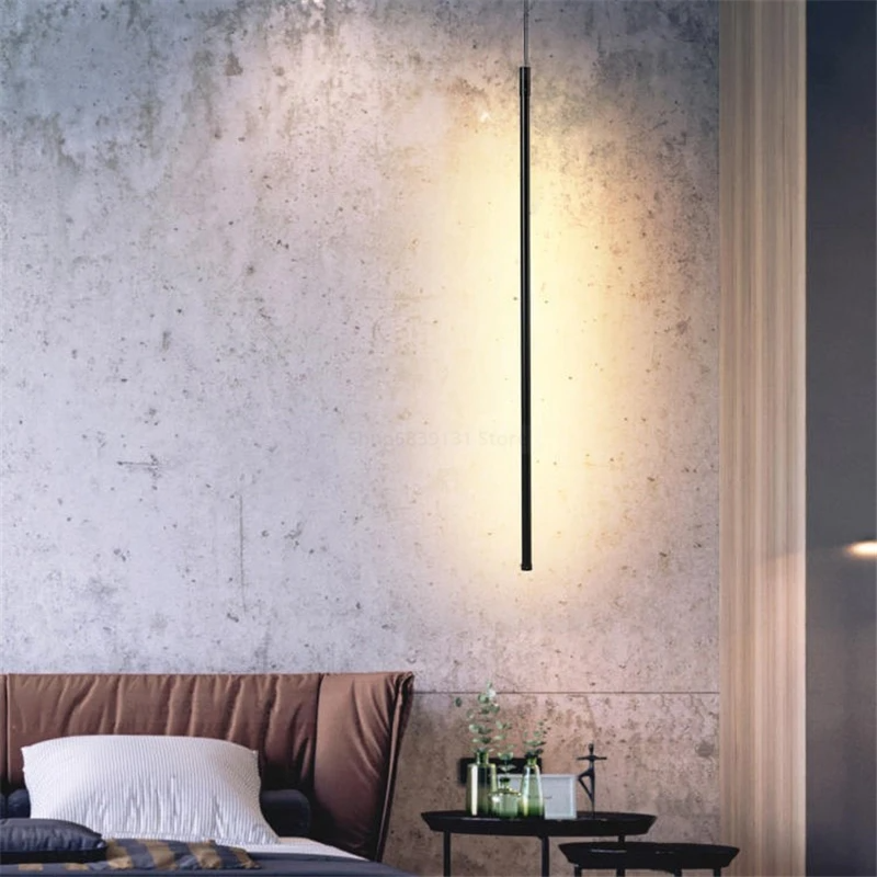 Minimalist LED Pendant Light – Modern Kitchen Pendant Lighting with Aluminum Frame 4