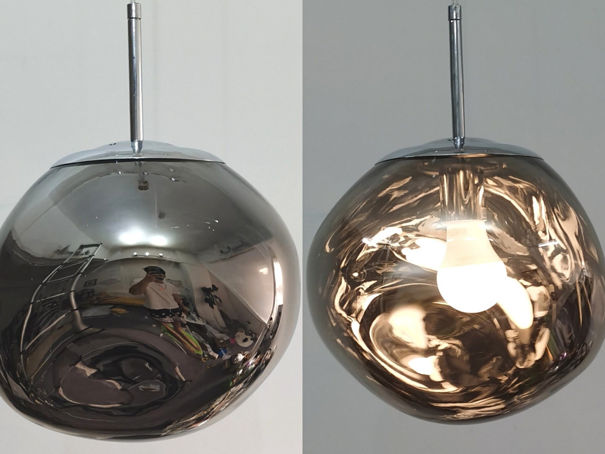Sculptural Pendant Ceiling Light with Artistic Glass Design for Modern Dining/ Living Rooms 11