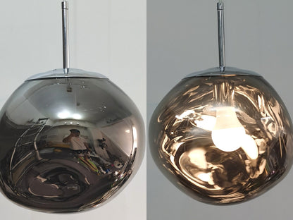Sculptural Pendant Ceiling Light with Artistic Glass Design for Modern Dining/ Living Rooms 11
