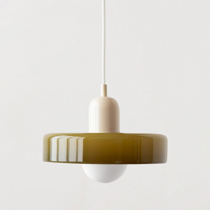 Modern Glass Pendant Ceiling Light with Adjustable Height for Dining Room – Soft Ambient Illumination 4