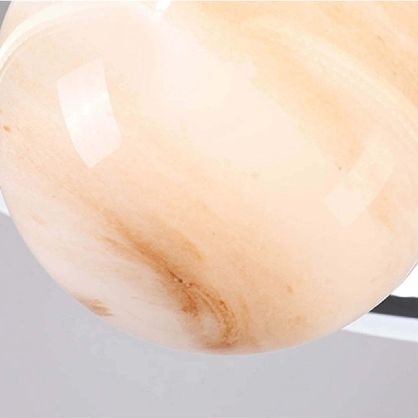 Elegant Planet-Inspired Pendant Light with Dimmable Warm LED – Cosmic Hanging Light 3