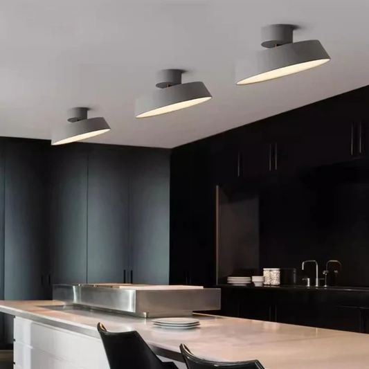 Rotatable LED Ceiling Light Fixture with Adjustable Heads for Indoor Lighting 4