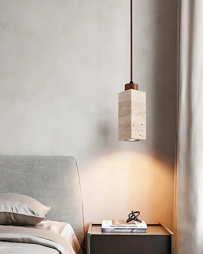 Aurora Travertine Pendant Light – Modern Kitchen Pendant Lighting for Elegant Spaces 3