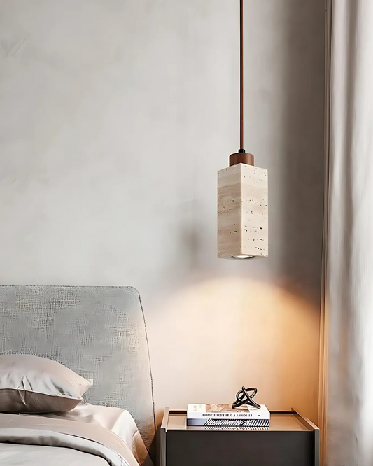 Aurora Travertine Pendant Light – Modern Kitchen Pendant Lighting for Elegant Spaces 3
