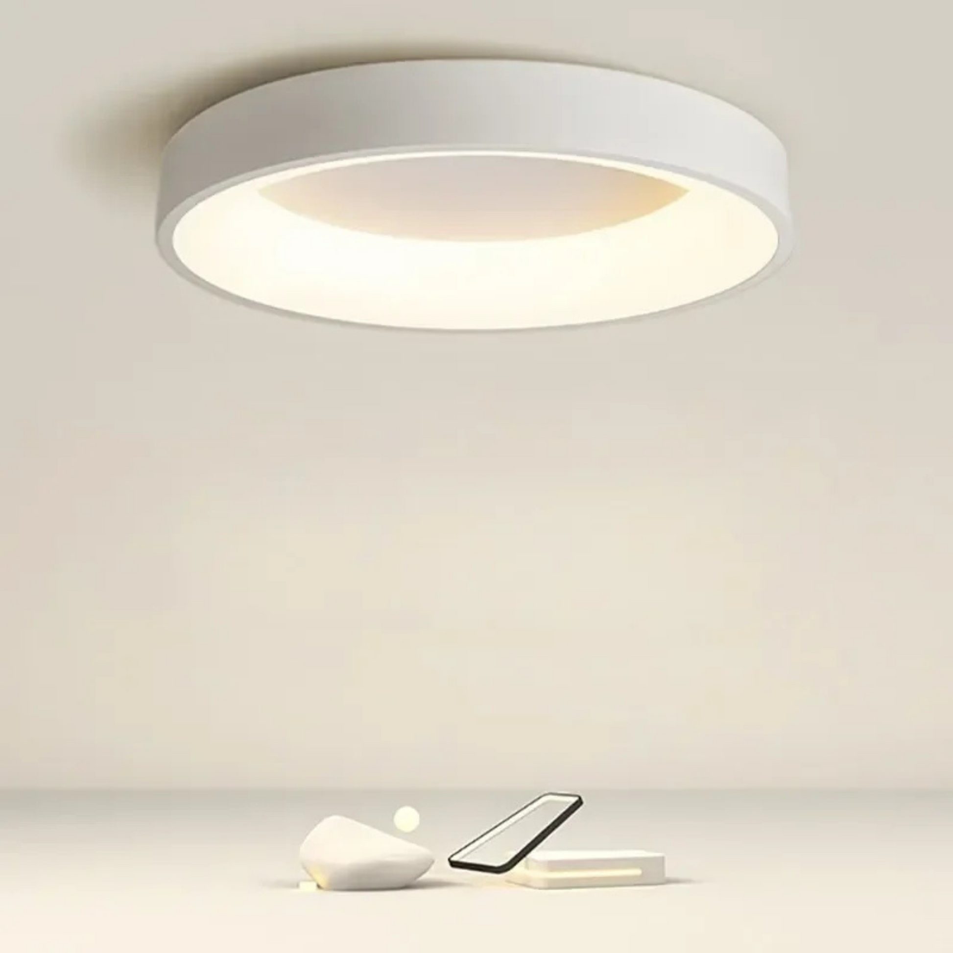 Modern LED Flush Mount Ceiling Light Fixture – Round Design for Any Room 3