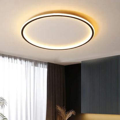 Modern Round LED Flush Mount Ceiling Light – Scandinavian Style, Soft Illumination 2
