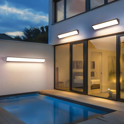 Waterproof Outdoor Wall Light, Modern LED Exterior Sconce for Terraces and Entrances 2