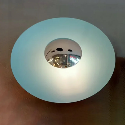 Modern Led LED Nordic Creative Wall Lamp with Wavy Glass Design
