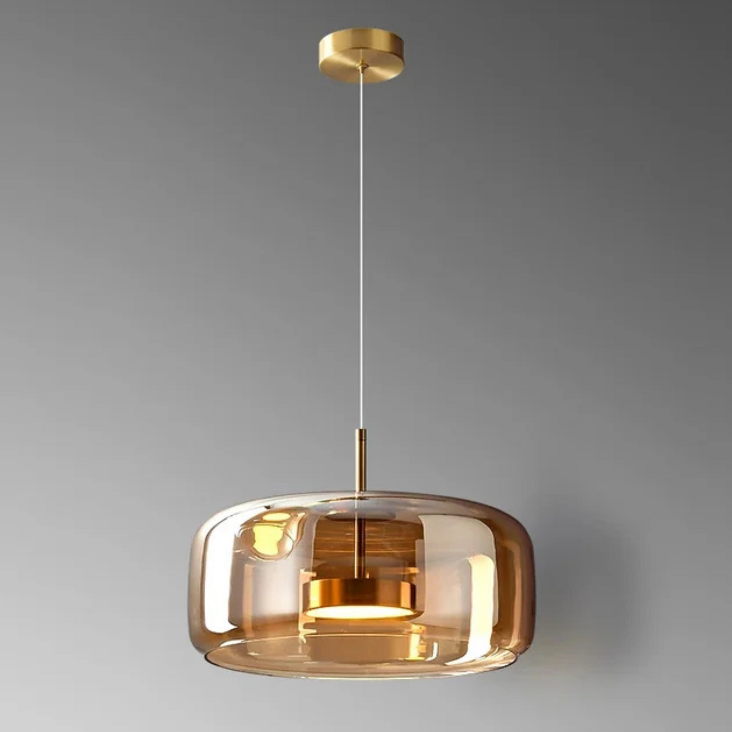 Elegant Glass Pendant Light - Modern Kitchen Pendant Lighting for Island and Dining 2