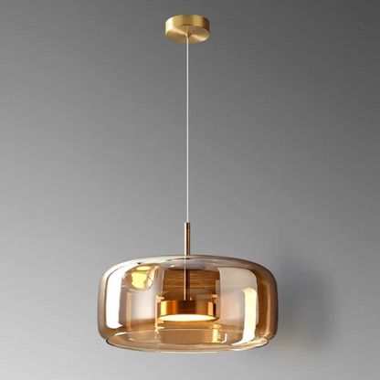 Elegant Glass Pendant Light - Modern Kitchen Pendant Lighting for Island and Dining 2