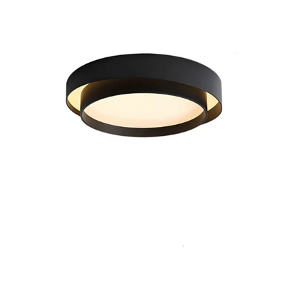 Modern Flush Mount LED Ceiling Light Fixture - Minimalist Design for Contemporary Spaces 1