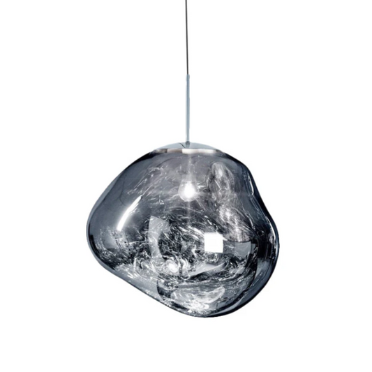 Sculptural Pendant Ceiling Light with Artistic Glass Design for Modern Dining/ Living Rooms 1