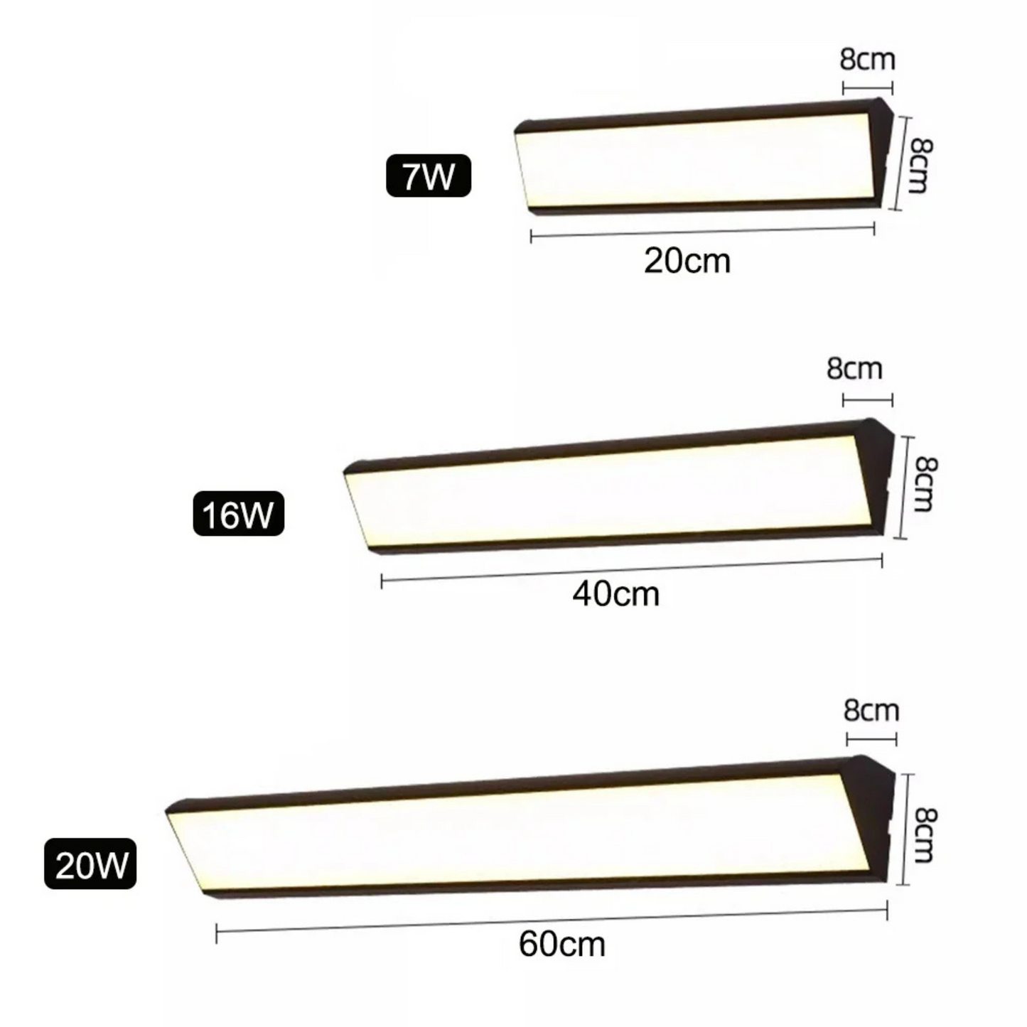 Waterproof Outdoor Wall Light, Modern LED Exterior Sconce for Terraces and Entrances 5