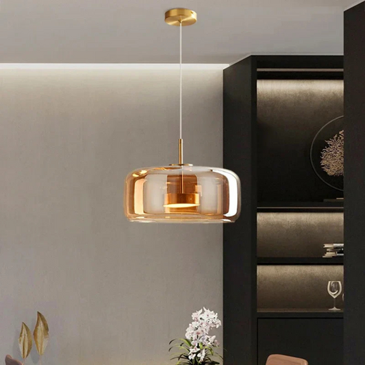 Elegant Glass Pendant Light - Modern Kitchen Pendant Lighting for Island and Dining 4