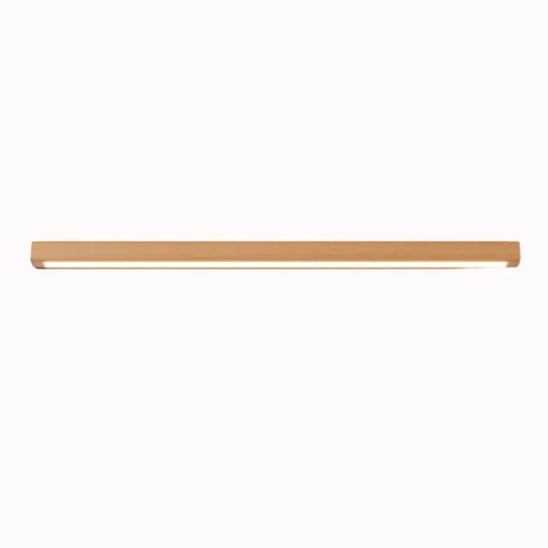 Solumi | Modern Dimmable Linear Wall Light with Wood and Acrylic